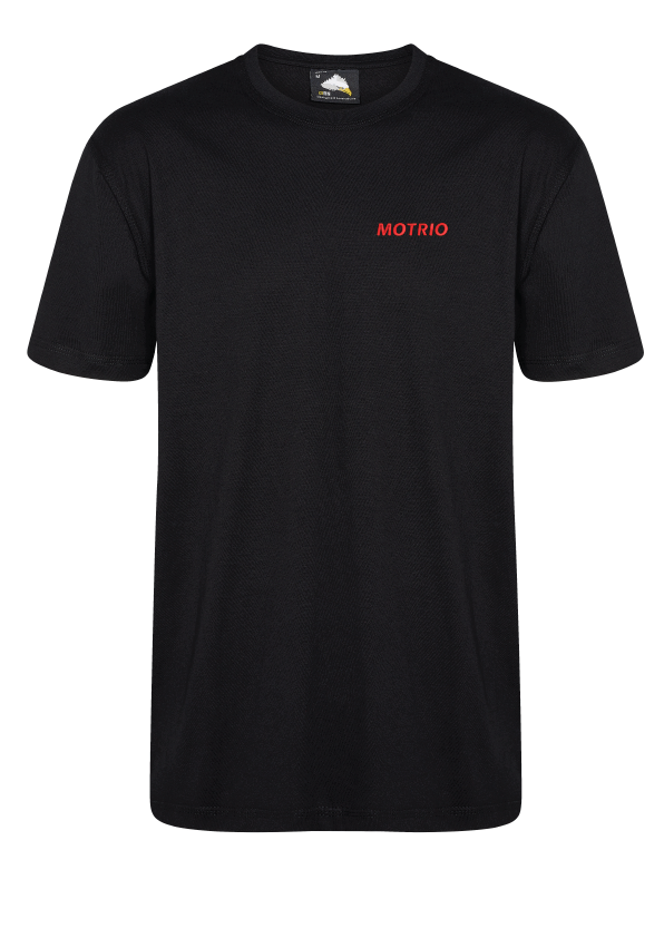 Motrio Plain T Shirt - Black