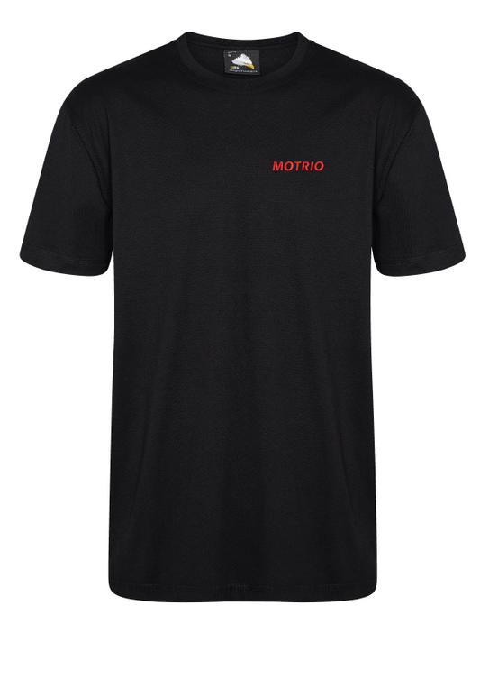 Motrio Plain T Shirt - Black