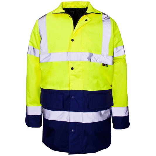 Supertouch Hi Vis 2 Tone Parka