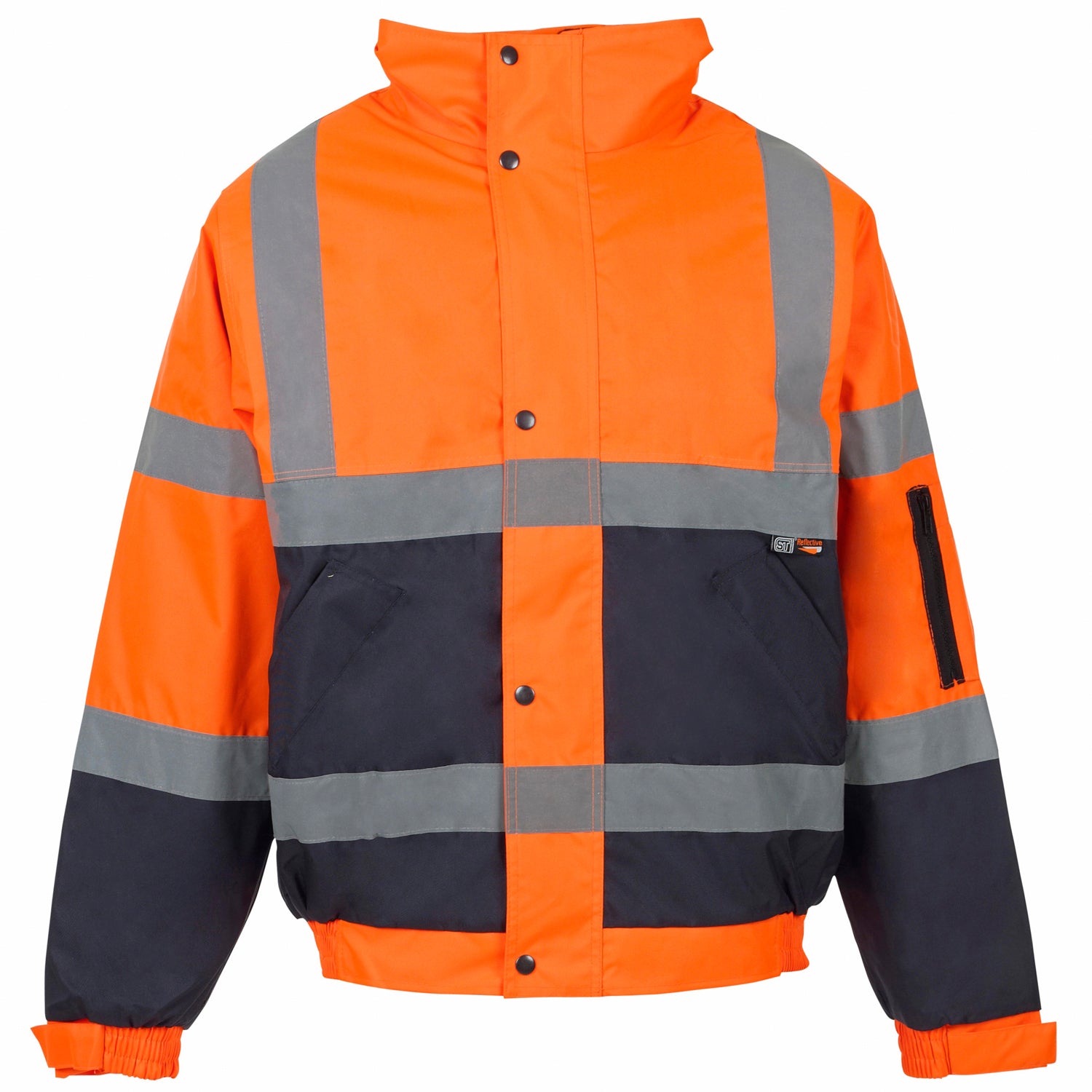 Supertouch Hi Vis 2 Tone Bomber Jacket