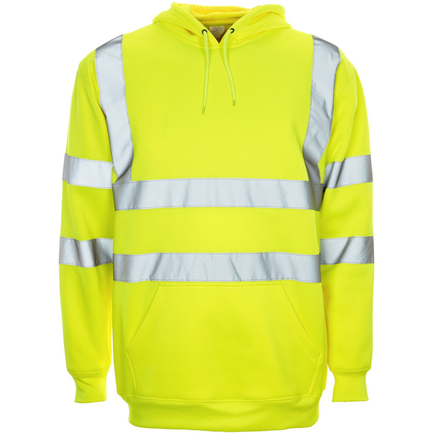 Supertouch Hi Vis Hooded Sweatshirt