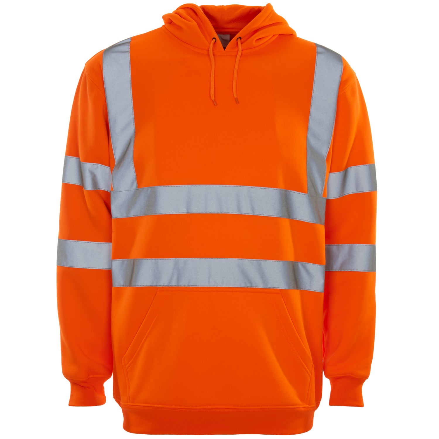 Supertouch Hi Vis Hooded Sweatshirt