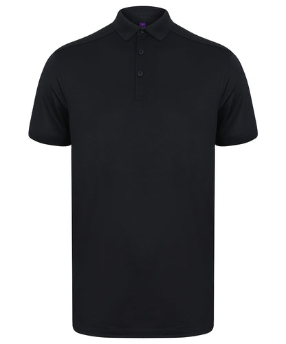 Stretch polo shirt with wicking finish (slim fit)