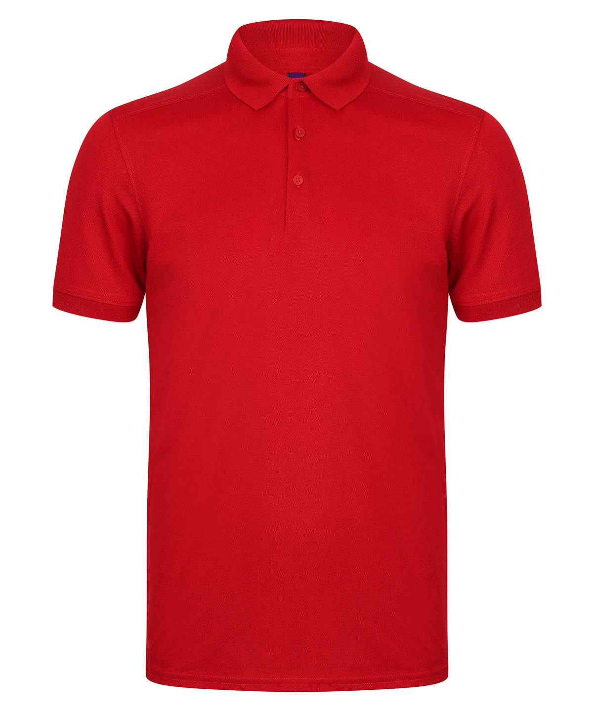 Stretch polo shirt with wicking finish (slim fit)