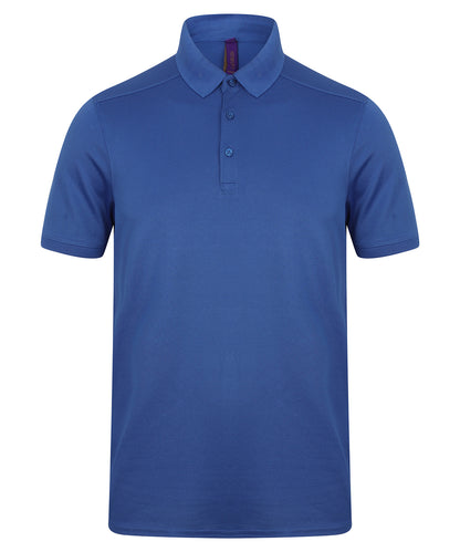 Stretch polo shirt with wicking finish (slim fit)