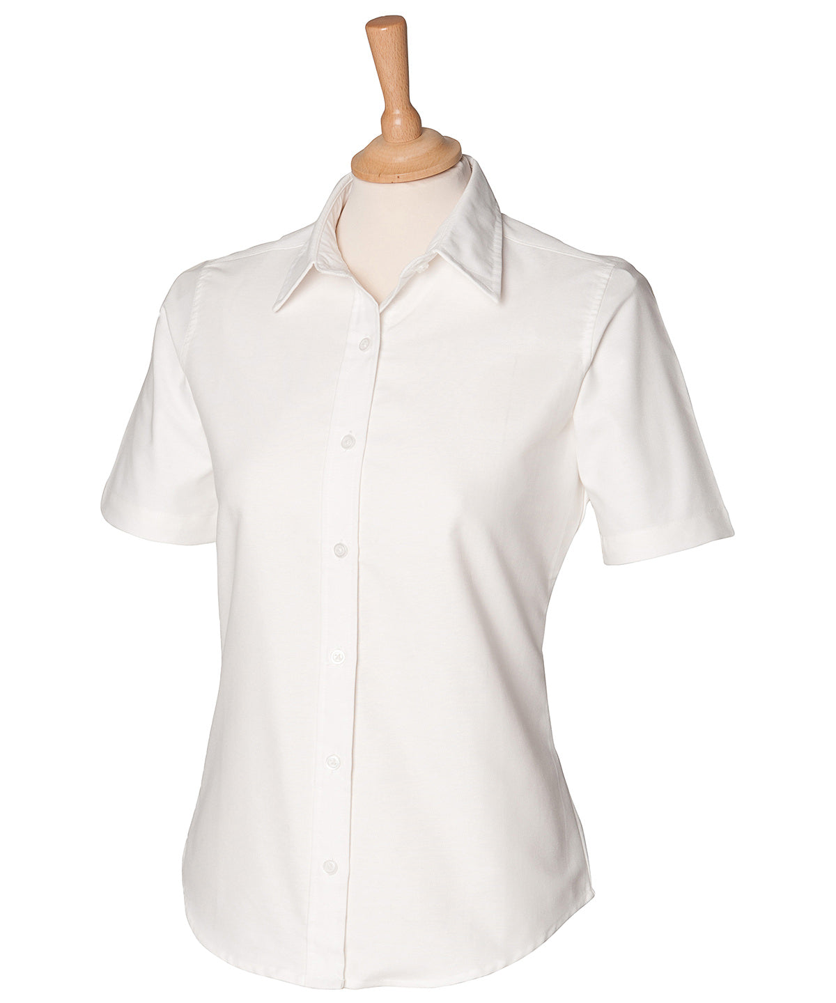 Women's short sleeve classic Oxford shirt