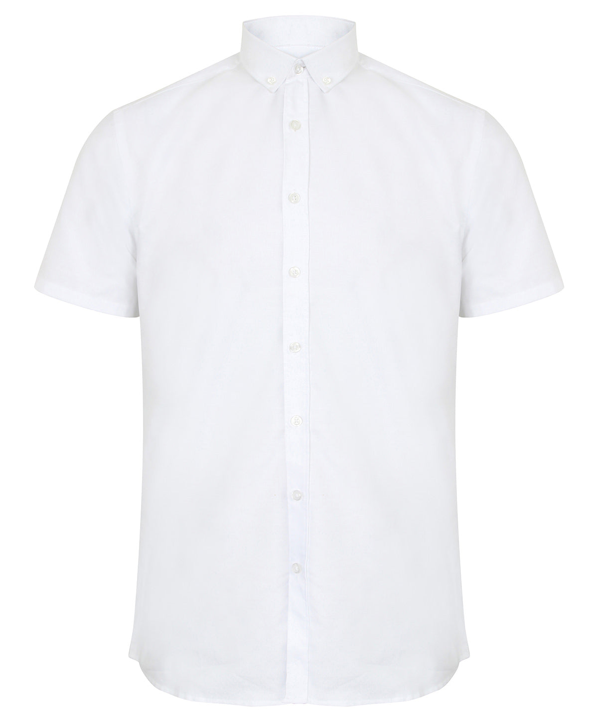 Modern short sleeve Oxford shirt