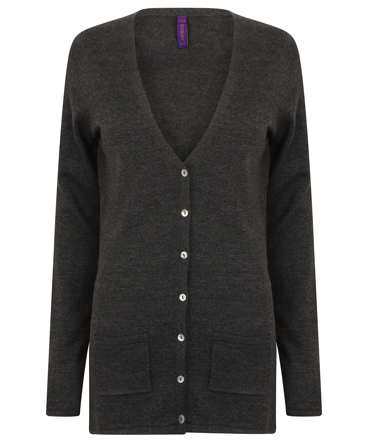 Women's v-button cardigan