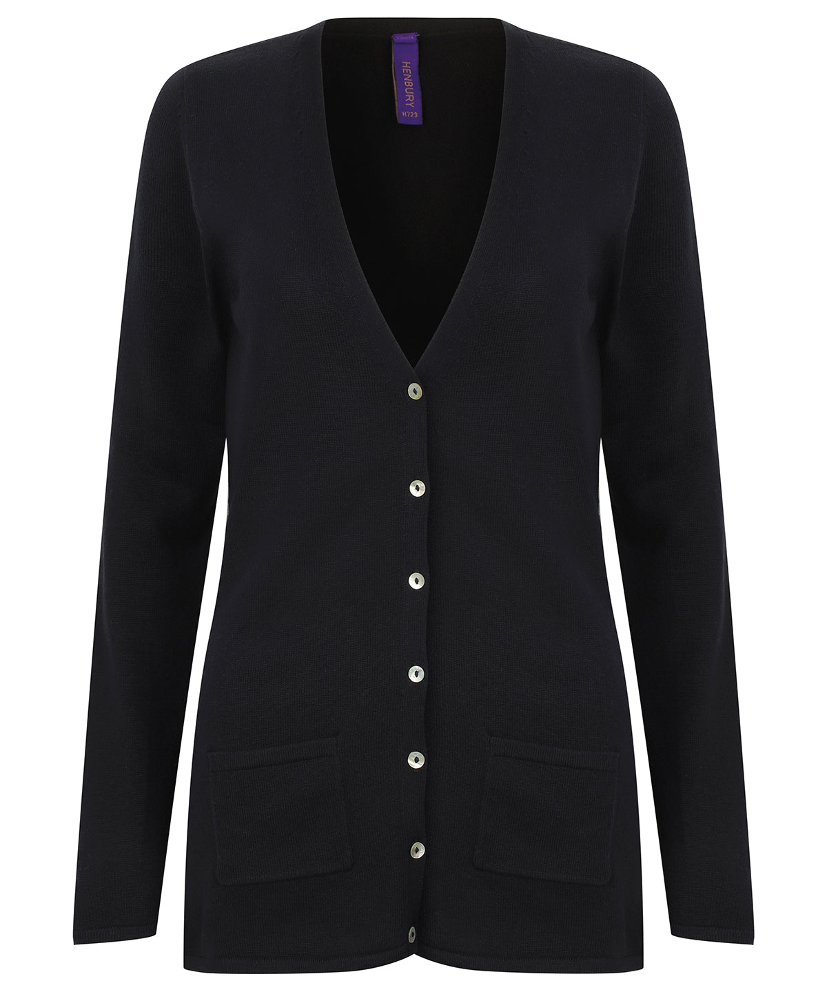 Women's v-button cardigan