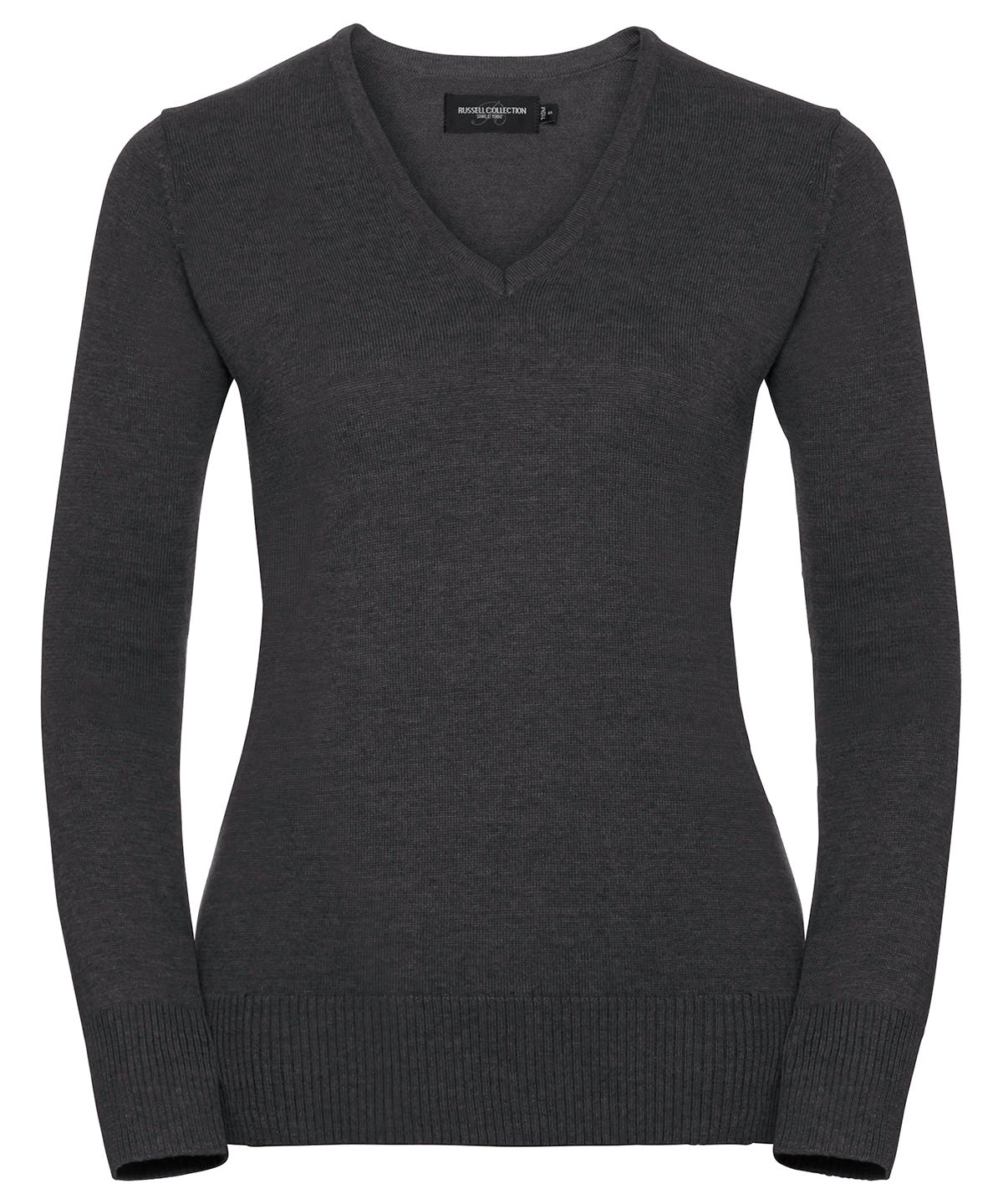 Women's v-neck knitted sweater