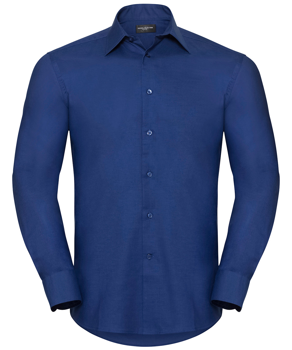 Long sleeve easycare tailored Oxford shirt