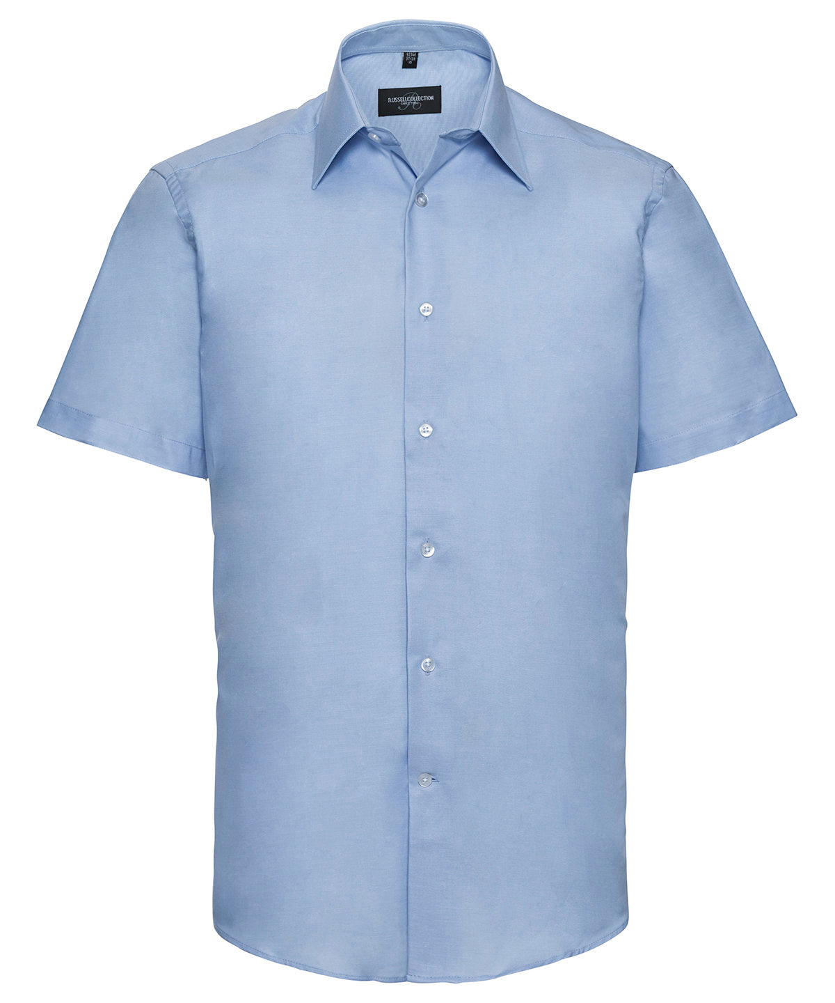 Short sleeve easycare tailored Oxford shirt