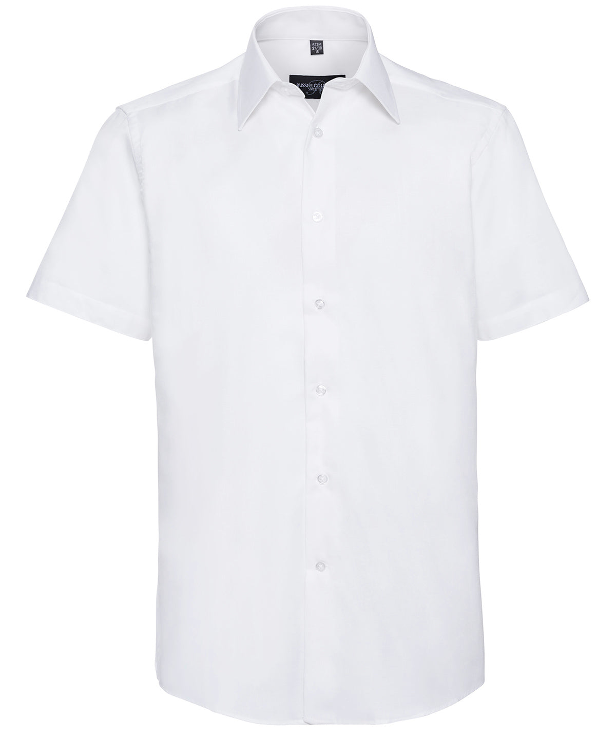 Short sleeve easycare tailored Oxford shirt