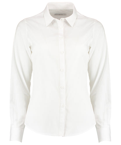 Women's poplin shirt long sleeve