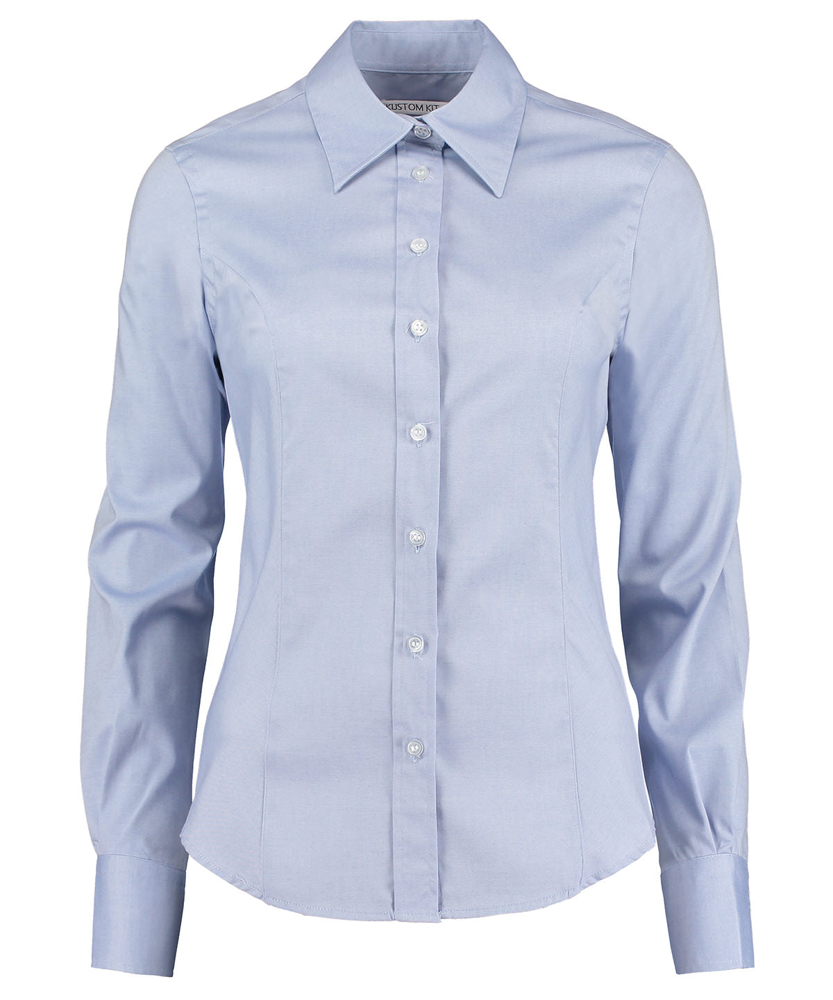 Women's corporate Oxford blouse long-sleeved (tailored fit)