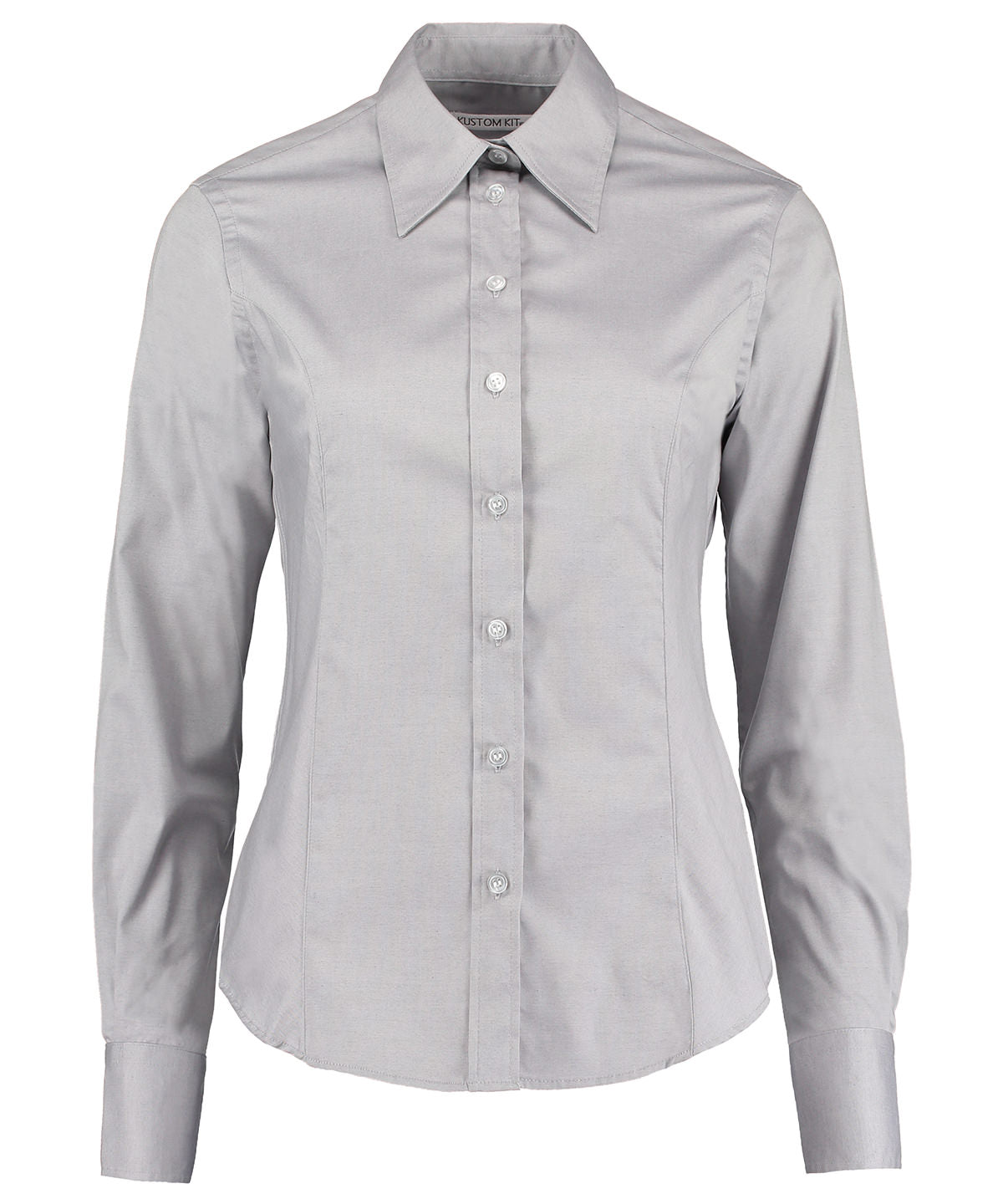 Women's corporate Oxford blouse long-sleeved (tailored fit)