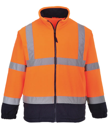 Hi-vis mesh-lined fleece (F300)