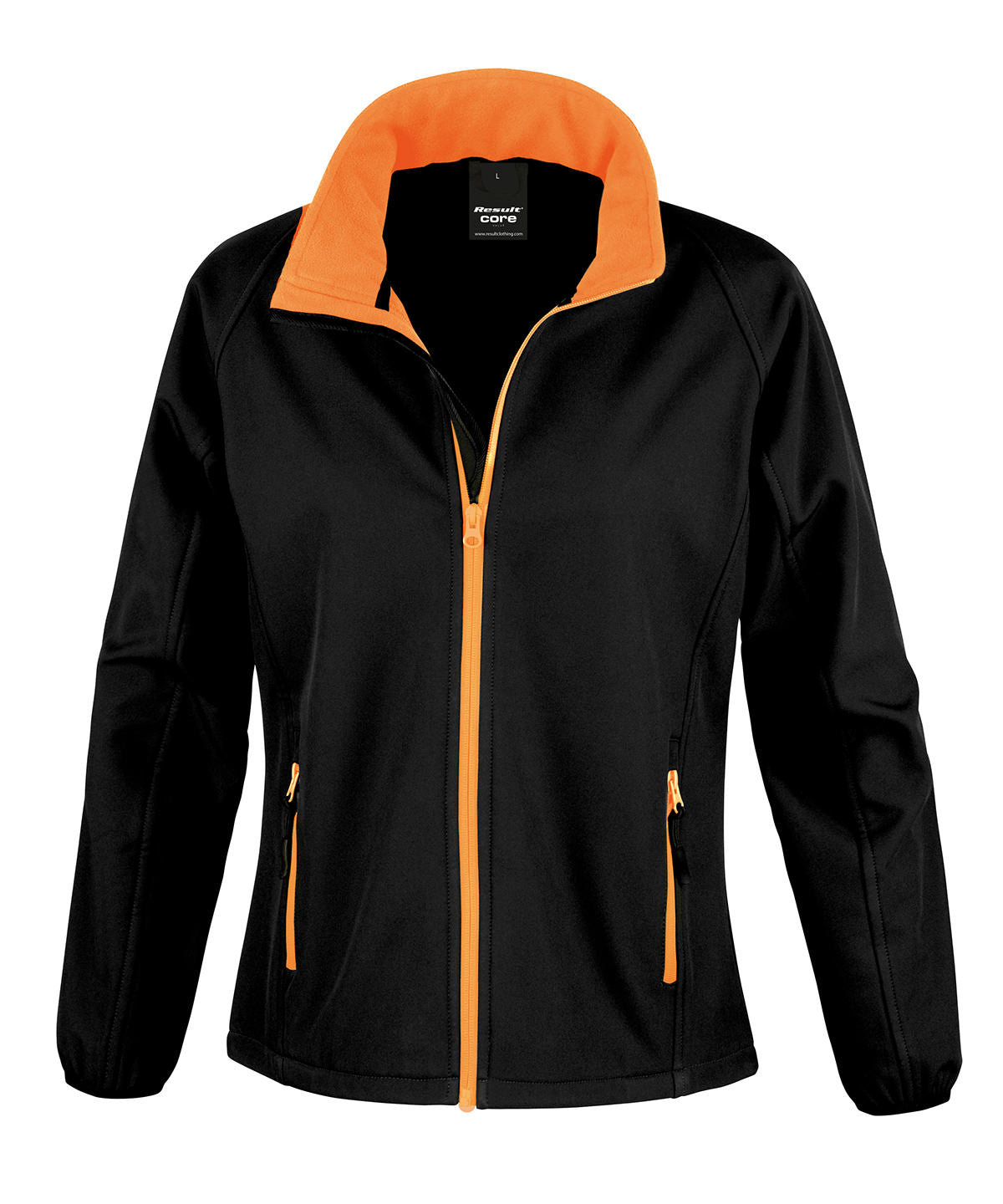 Women's Core printable softshell jacket