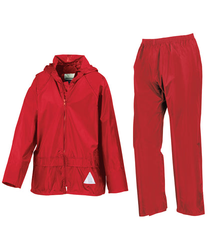 Junior waterproof jacket and trouser set