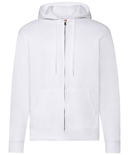 Classic 80/20 hooded sweatshirt jacket