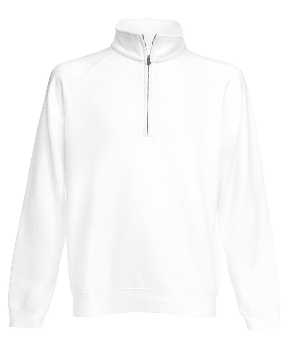 Classic 80/20 zip neck sweatshirt