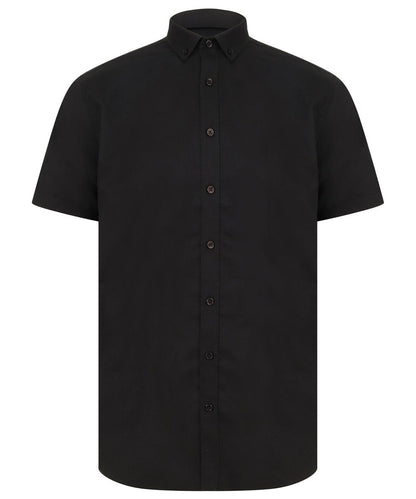 Modern short sleeve Oxford shirt