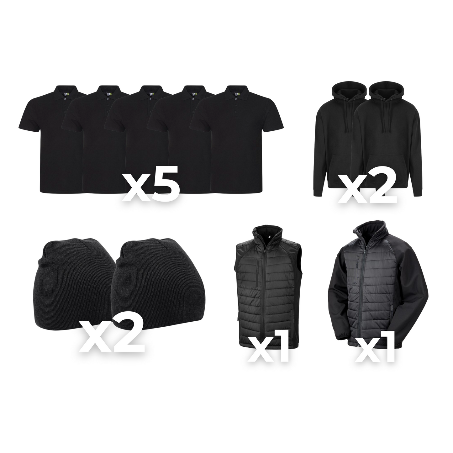 Mixed Workwear Bundle - Customisable