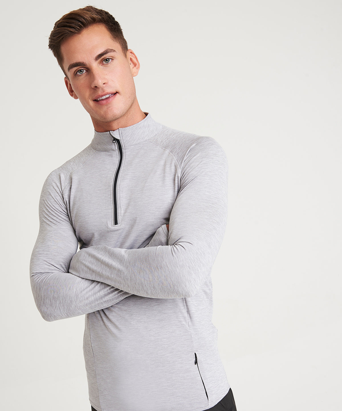 Cool Flex long half-zip top