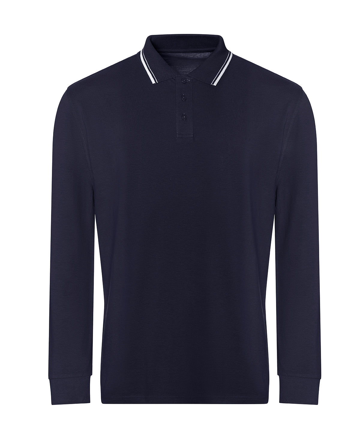 Long sleeve tipped 100 polo