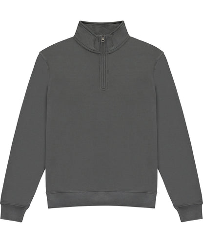 Regular fit ¼-zip sweatshirt