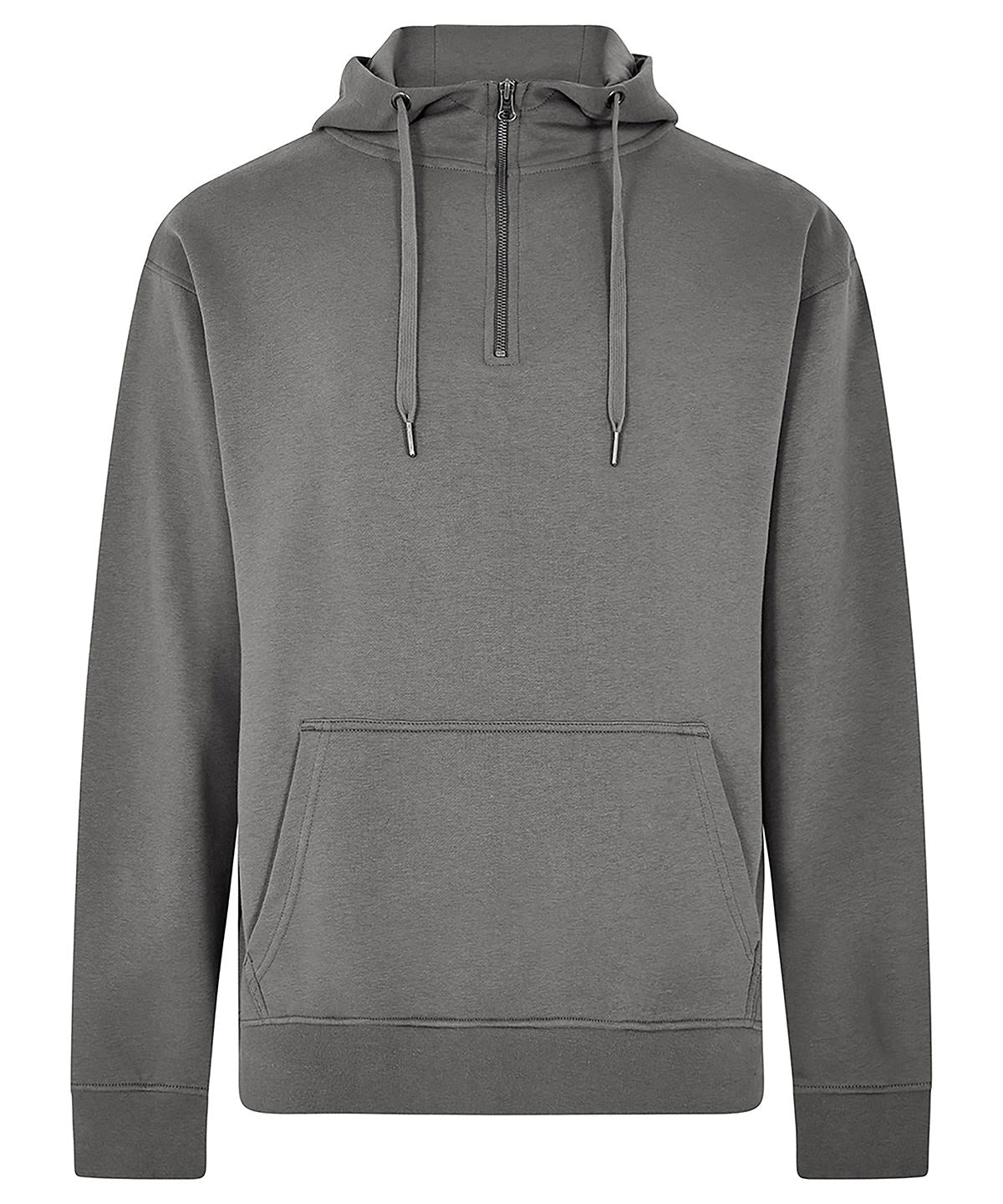 Regular fit 1/4 zip hoodie