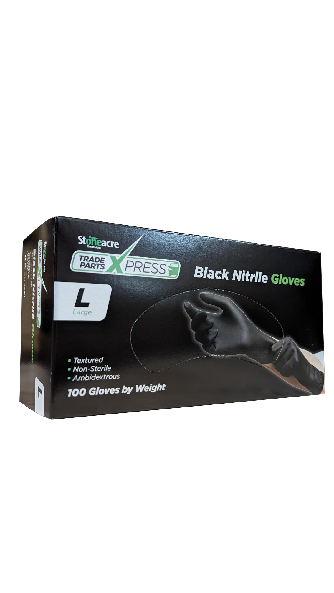 Black Nitrile Gloves - Box of 100