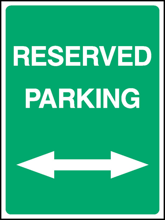 Reserved Parking Parking Signage - PARK0039