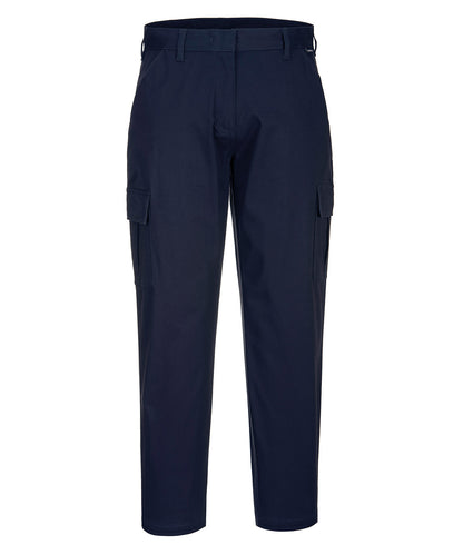 Women's stretch cargo trousers (S233) slim fit