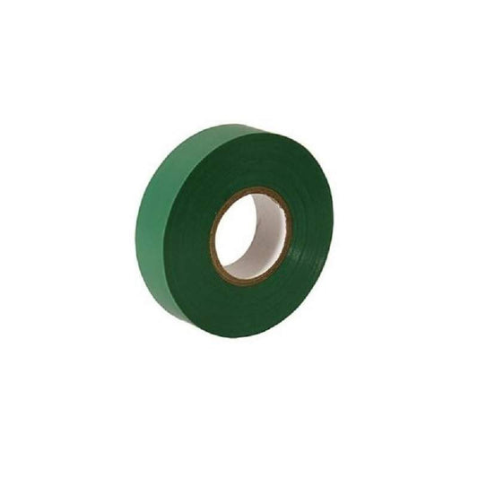 Pack of 10 Insulation Tape 19mm x 20m Green