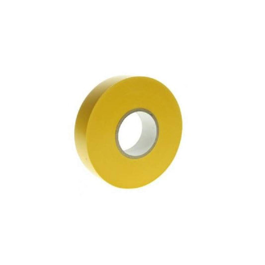 Pack of 10 Insulation Tape 19mm x 20m Yellow