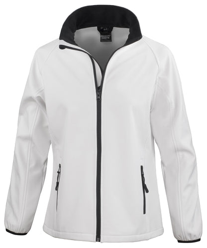 Women's Core printable softshell jacket