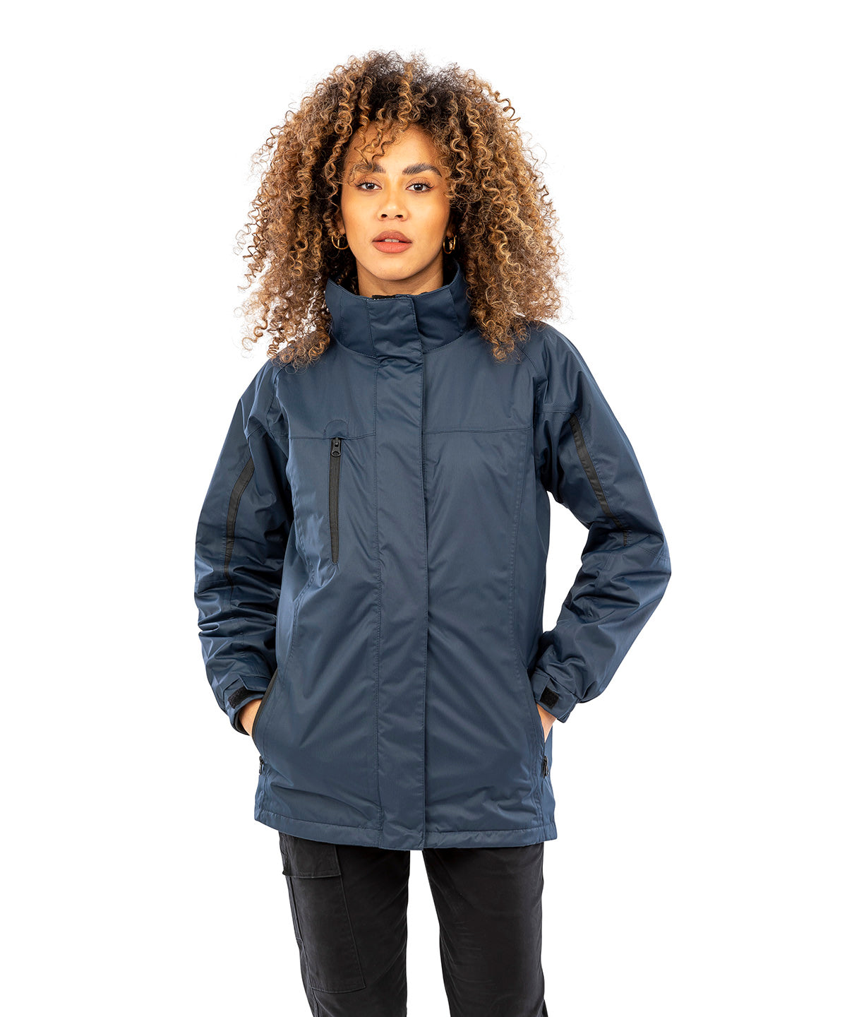 Women's 3-in-1 journey jacket with softshell inner