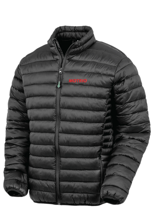 Motrio Padded Puffer Jacket - Black