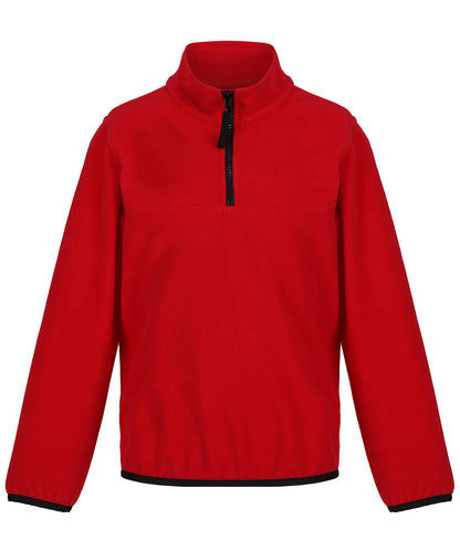 Kids half-zip microfleece