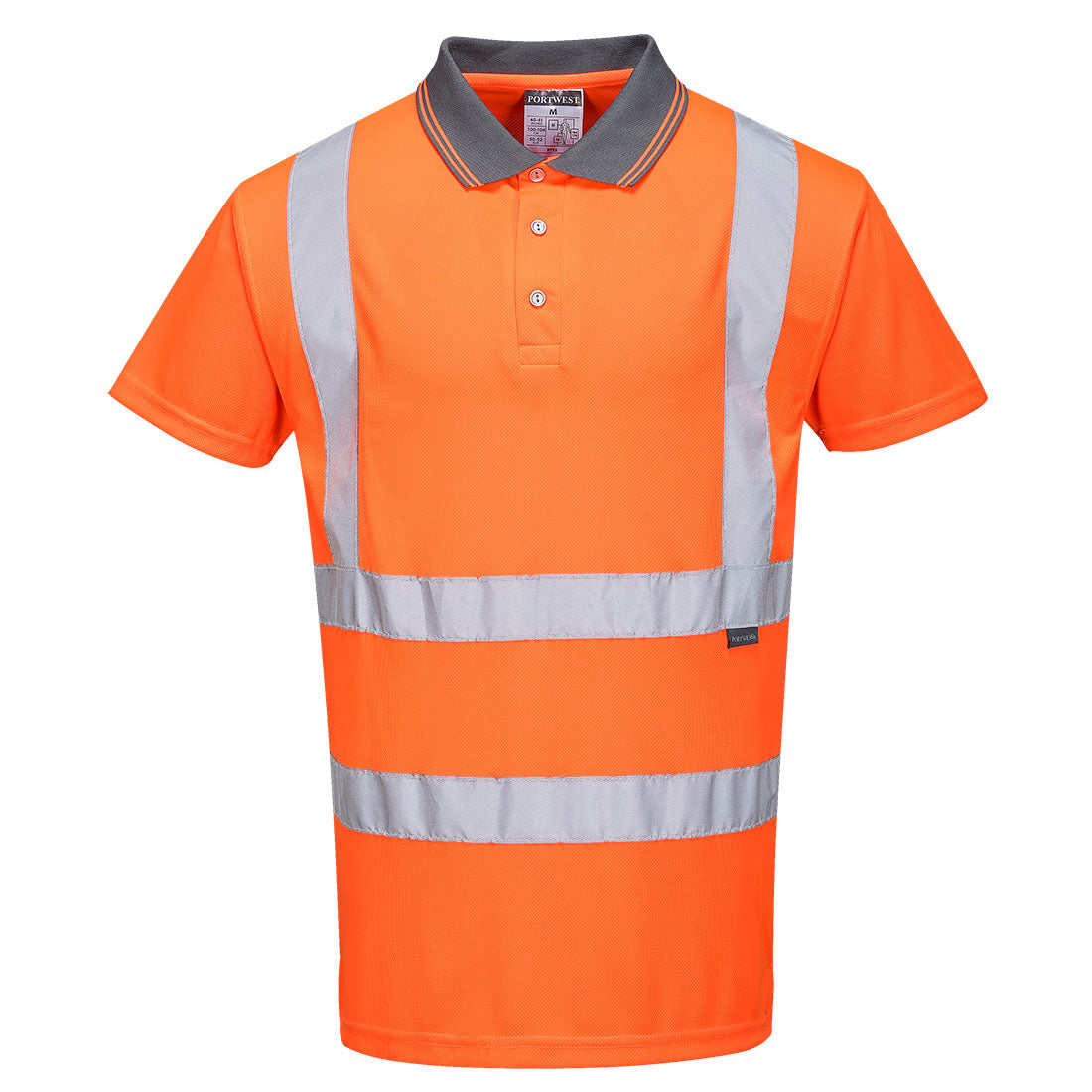 Portwest Hi-Vis Polo Shirt S/S 