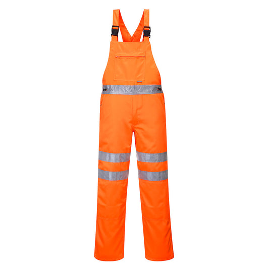 Portwest Hi-Vis Polycotton Service Bib and Brace