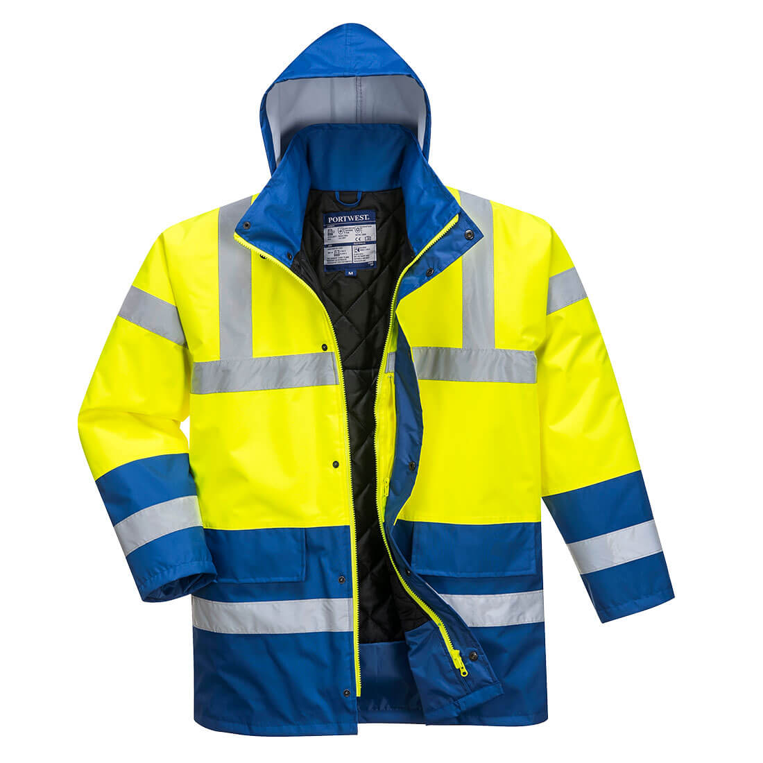 Portwest Hi-Vis Contrast Winter Traffic Jacket 