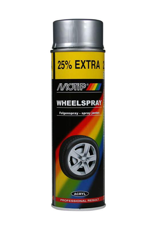 Silver Wheel Spray Paint 500ml