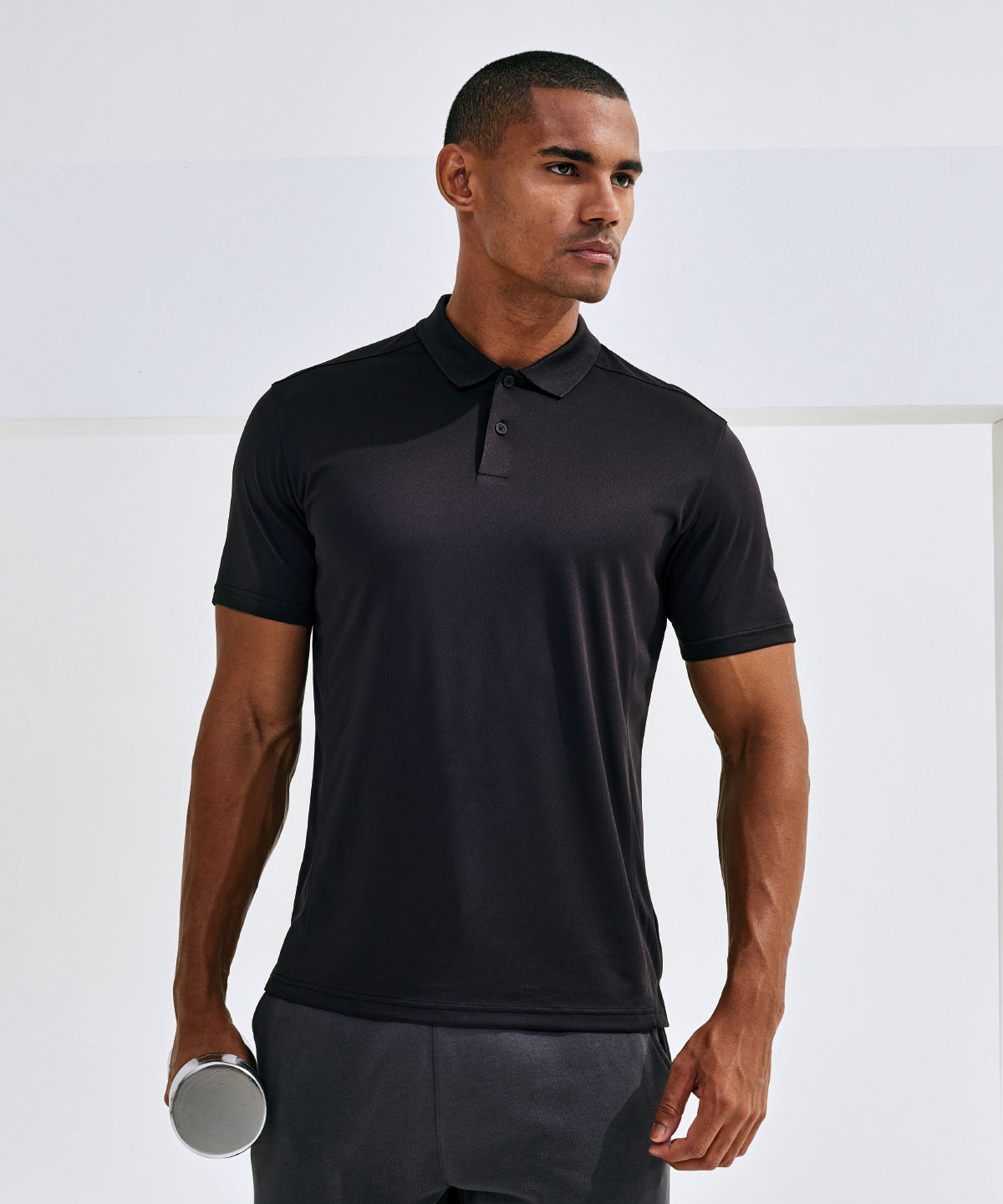 TriDri® textured recycled polo