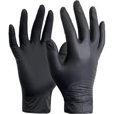 Black Nitrile Gloves - Box of 100