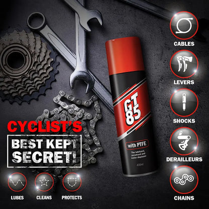 GT85 Multi-purpose Spray Lubricant Oil - Bicycle Bike Chain Lube Chain Oil