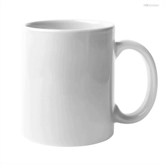 White Ceramic Mug - Customisable