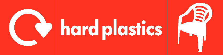 Hard Plastics Recycling Plastics Signage - PLAS0010