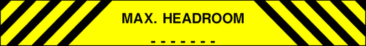 Max. Headroom Parking Signage - PARK0052